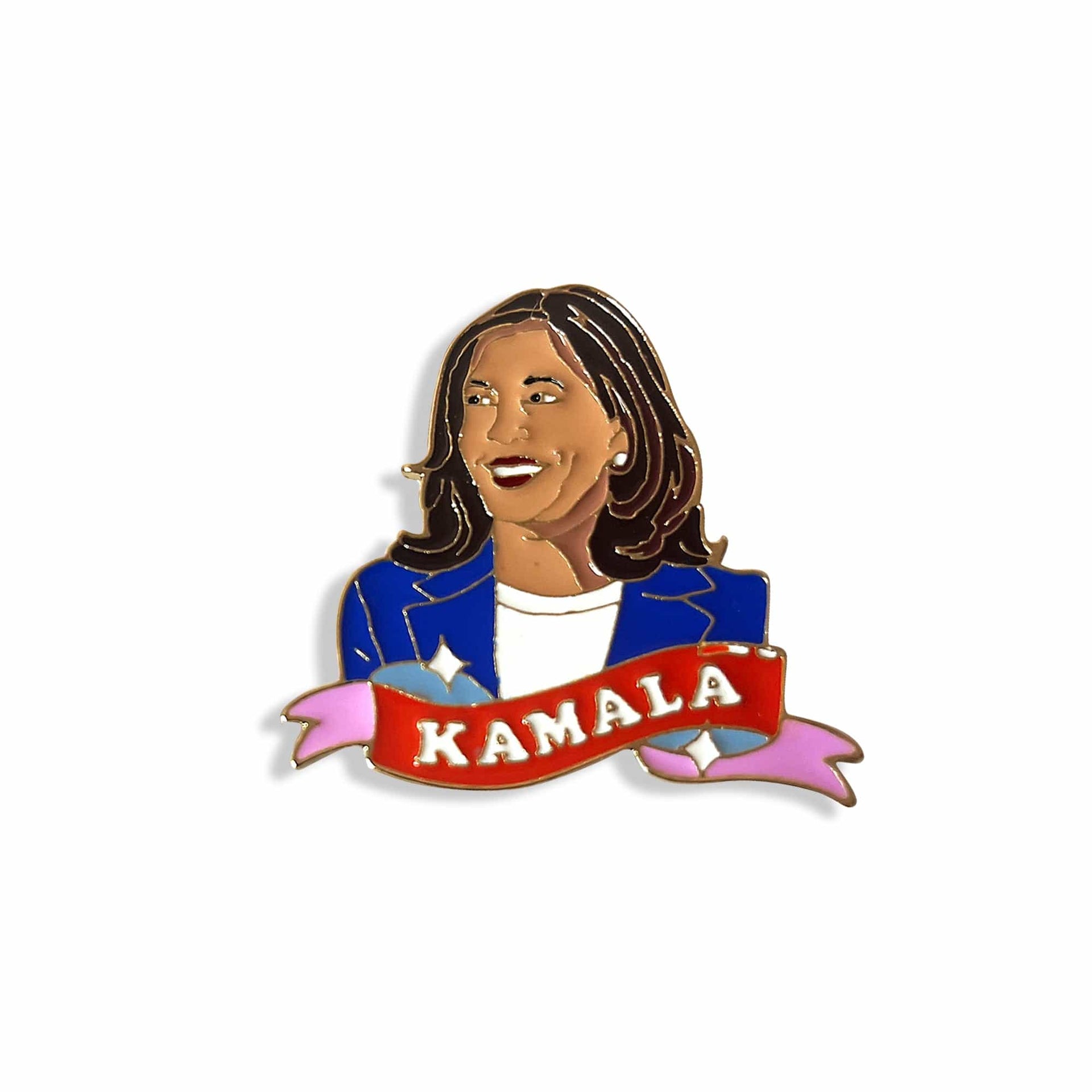 Kamala Enamel Pin