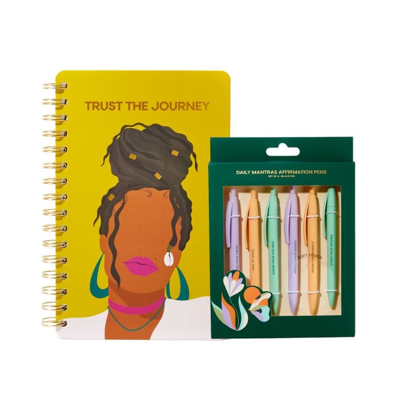 Write it Down + Affirm It Bundle - Journal & Affirmation Pens