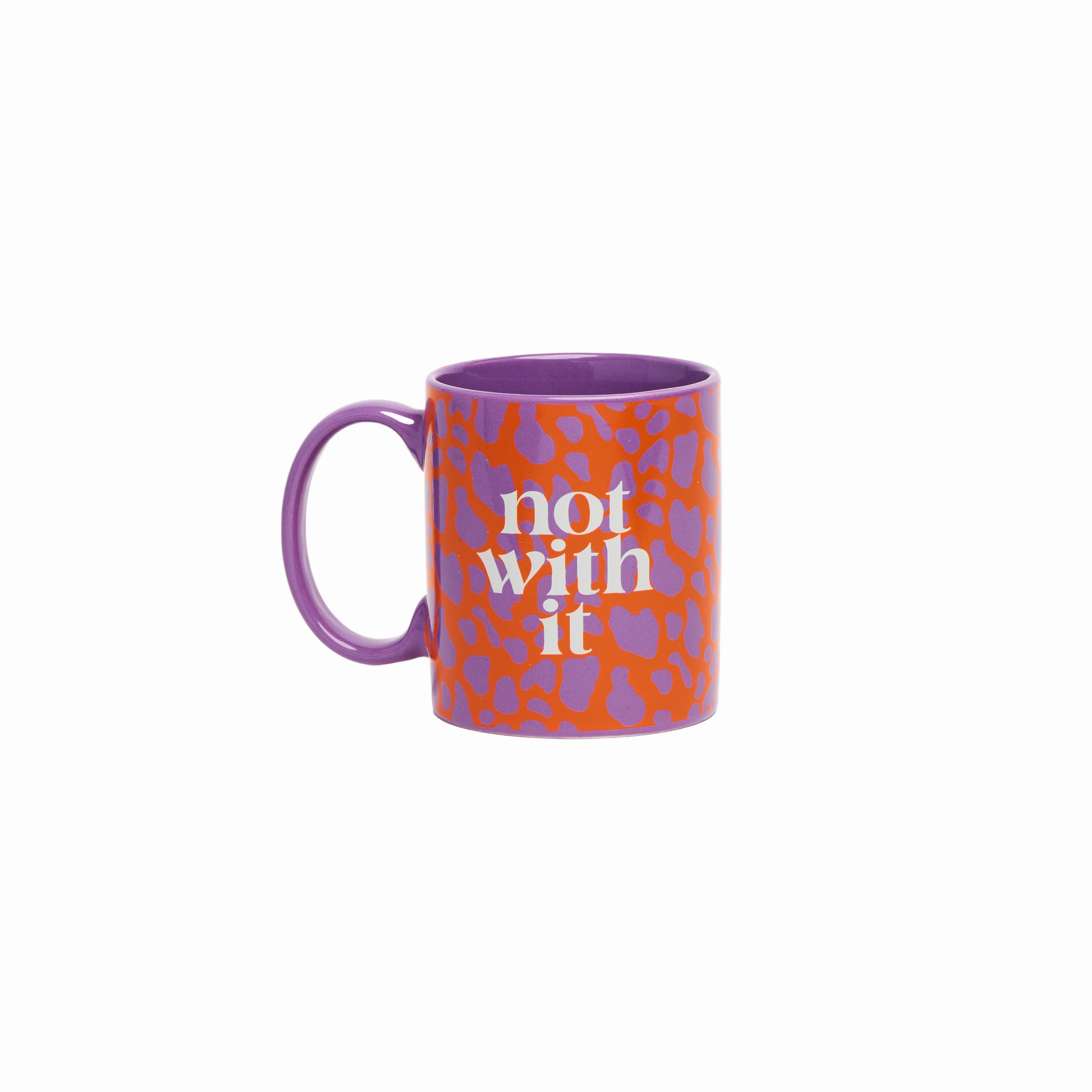 Not With It, Lets Get It Coffee Mug & Wine Glass