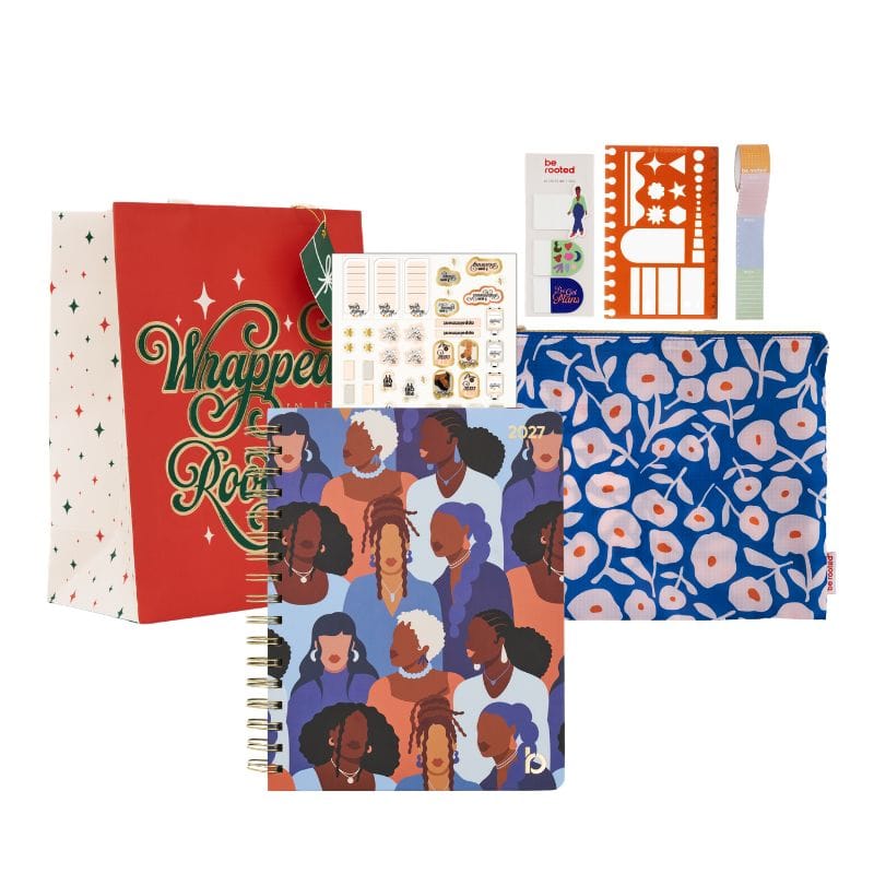 Be Rooted black owned stationery Bundle The 2027 Reset Planner Bundle - Blue