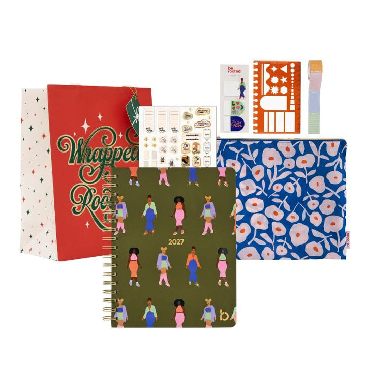 Be Rooted black owned stationery Bundle The 2027 Reset Planner Bundle - Green