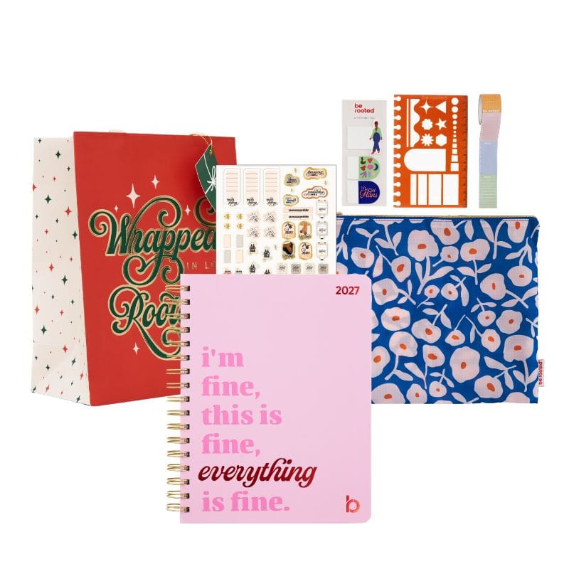 Be Rooted black owned stationery Bundle The 2027 Reset Planner Bundle - Pink