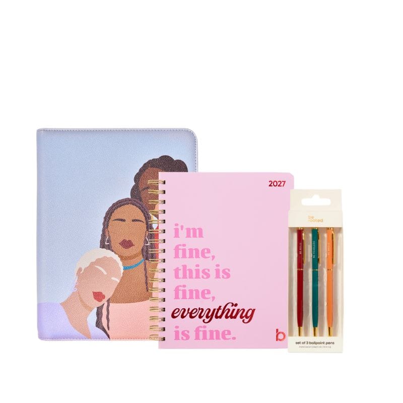 Be Rooted black owned stationery Bundle The Work Bestie Bundle