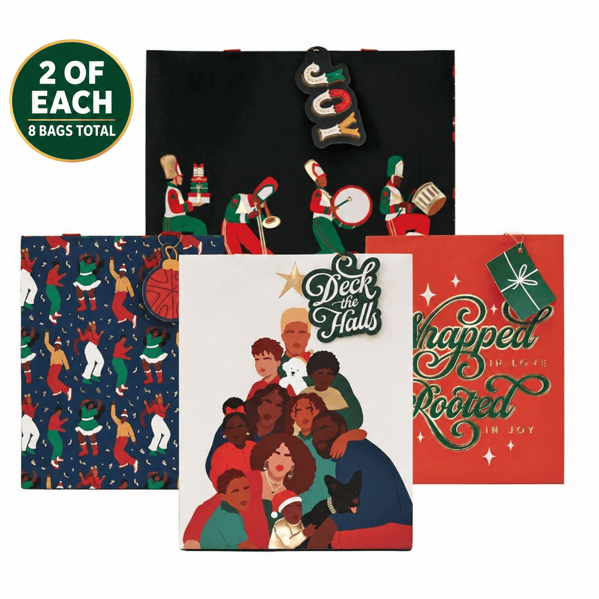 Be Rooted black owned stationery Bundle Ultimate Holiday Rooted in Joy Pack | 8ct