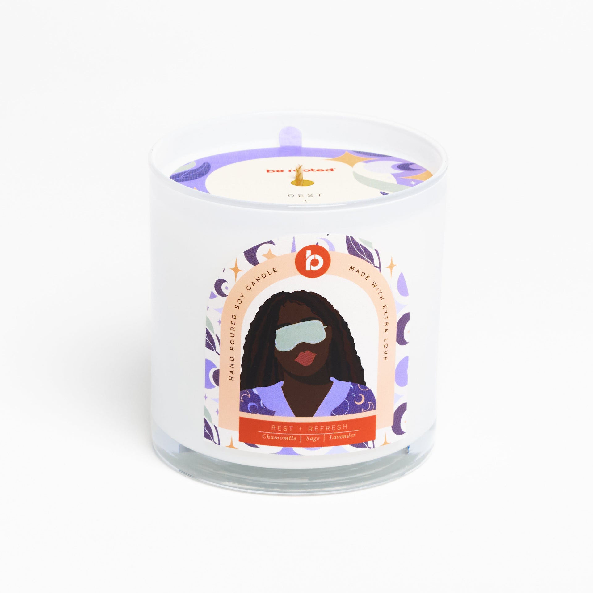 Be Rooted candle Rest + Refresh| Lavender, Chamomile