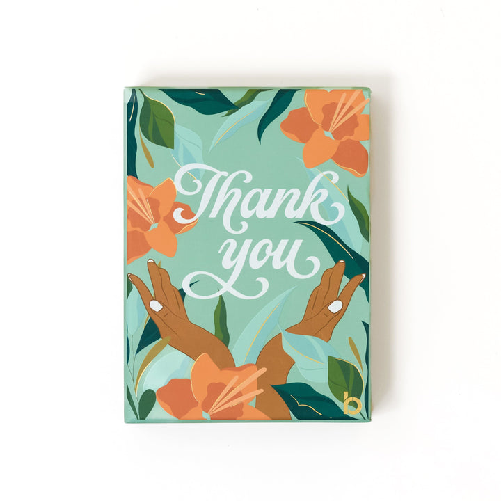 Be Rooted Cards Hand to Heart Set of 15 Thank You Cards