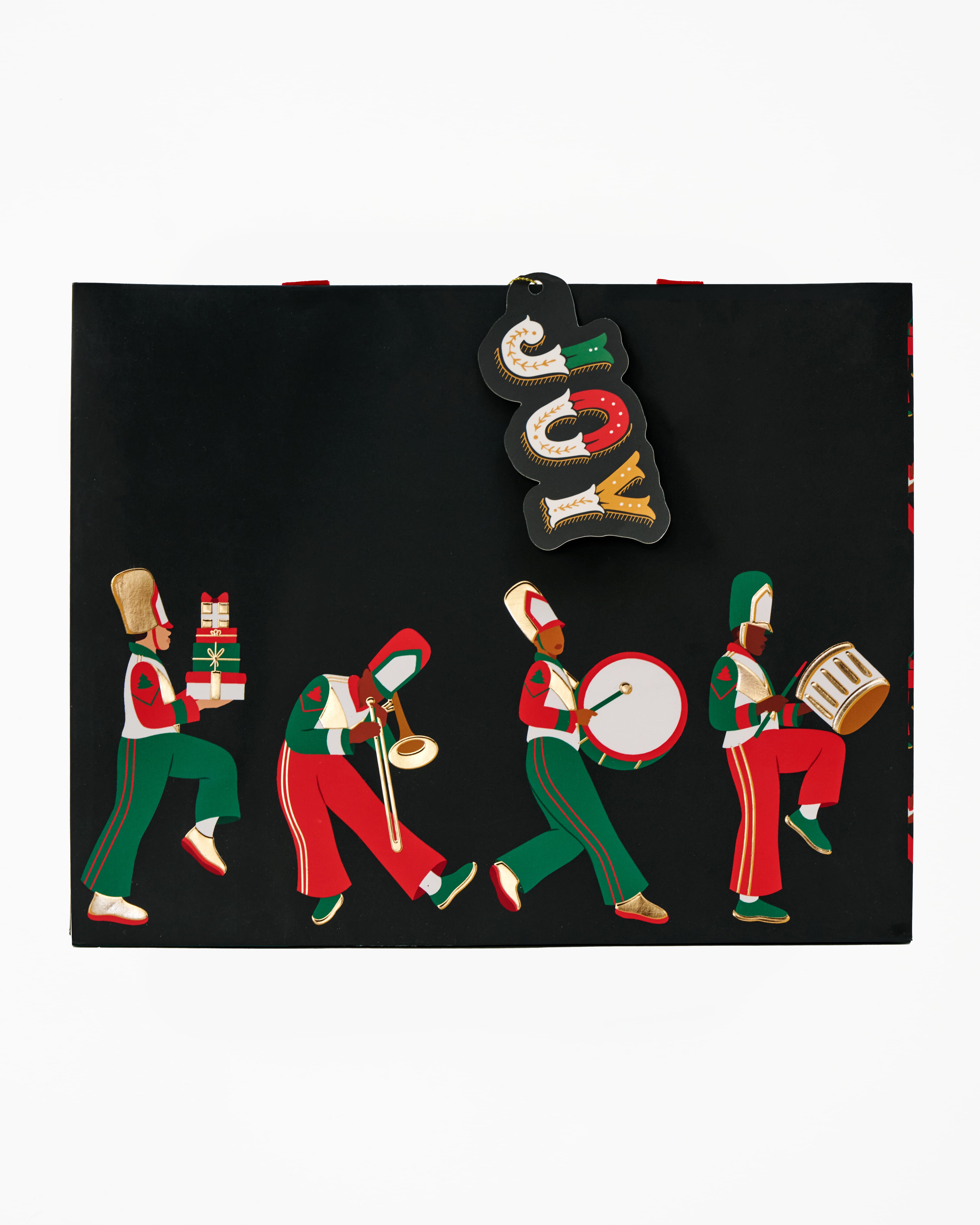 Be Rooted black owned stationery gift bag Drummer Boy Large Gift Bag w/ Tissue Paper