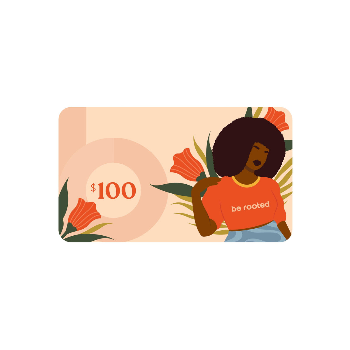 Be Rooted black owned stationery Gift Cards $100.00 Be Rooted Gift Card
