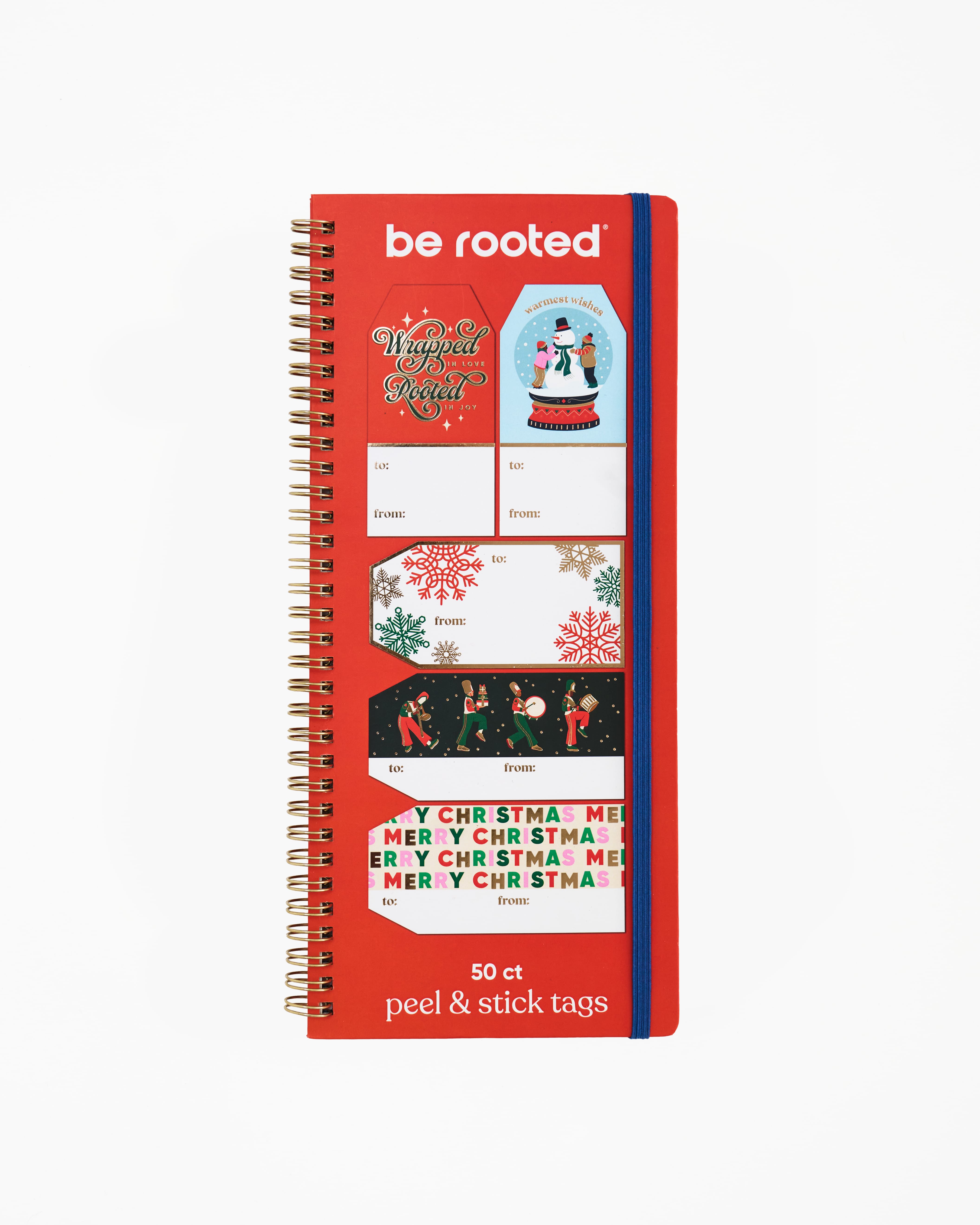 Be Rooted black owned stationery gift tag Holiday Peel & Stick Gift Tags