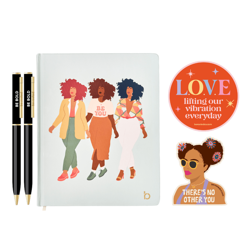 Be Rooted black owned stationery Journal Be You Journal Starter Kit