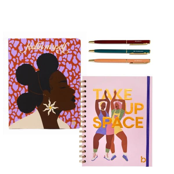 Be Rooted black owned stationery Journal Intention Setting Bundle