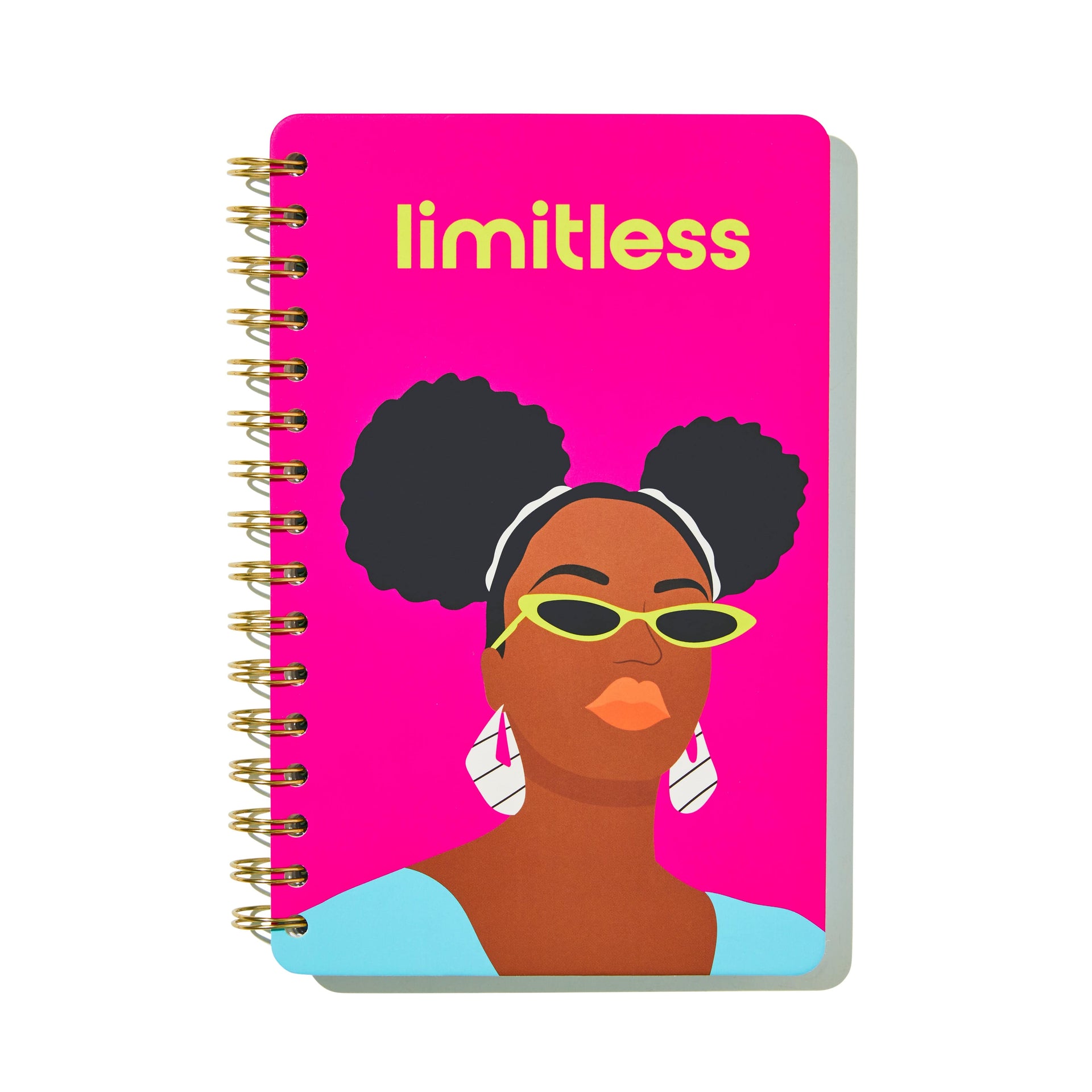 Be Rooted Journal what a vibe - limitless line spiral journal