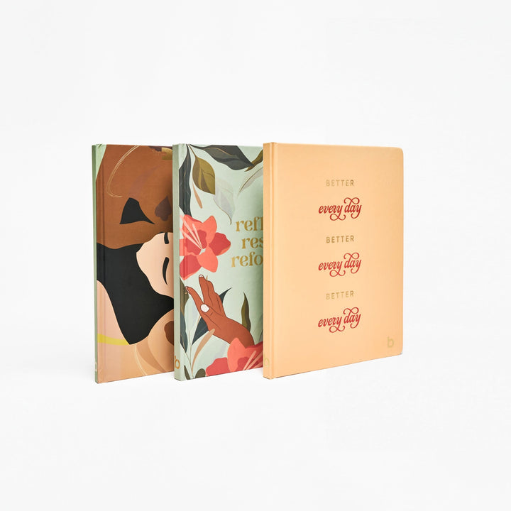 Be Rooted Journal Writer's Sanctuary Notebook Trio