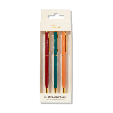 Be Rooted black owned stationery Pens & Pencils Be Bold, Be Brave, Be Fearless