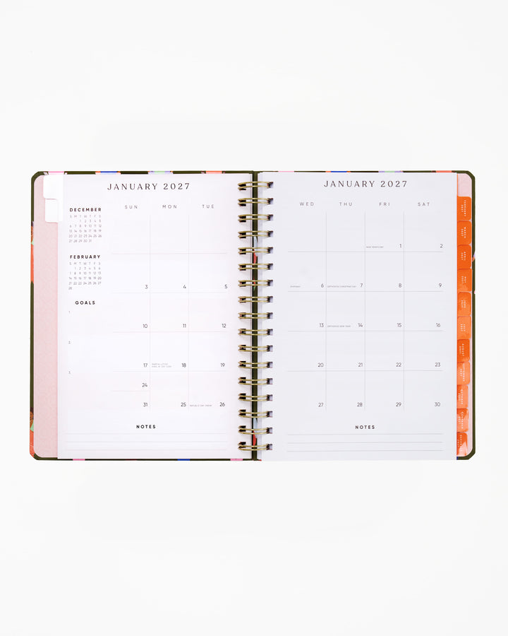 Be Rooted black owned stationery Planner 2027 12 Month Weekly/Monthly Planner - A Step Forward