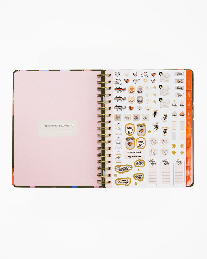 Be Rooted black owned stationery Planner 2027 12 Month Weekly/Monthly Planner - A Step Forward