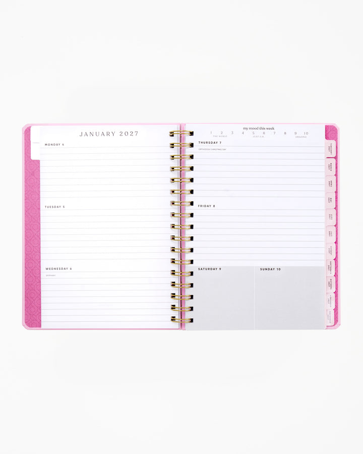 Be Rooted black owned stationery Planner 2027 12 Month Weekly/Monthly Planner - Everything is Fine