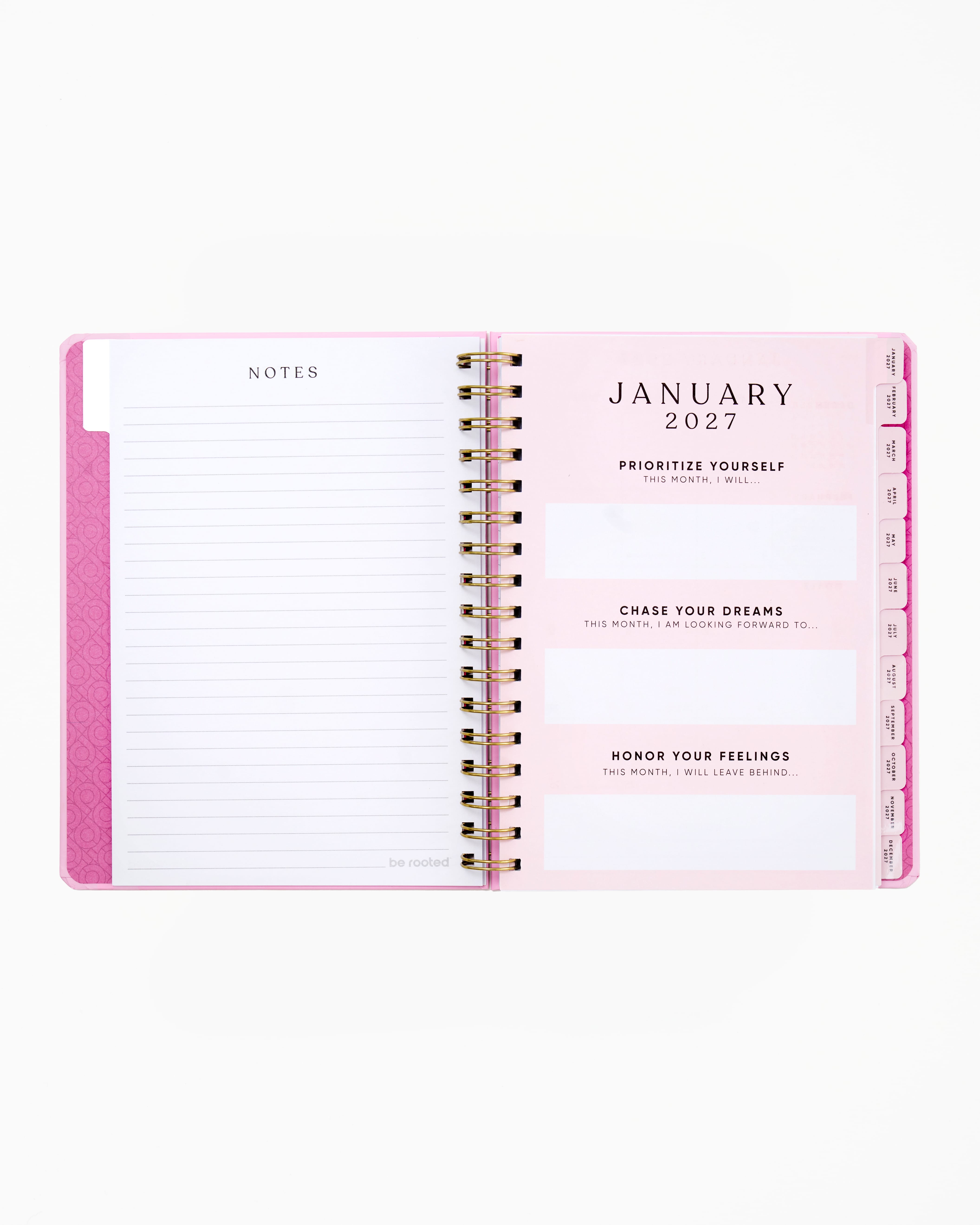 Be Rooted black owned stationery Planner 2027 12 Month Weekly/Monthly Planner - Everything is Fine