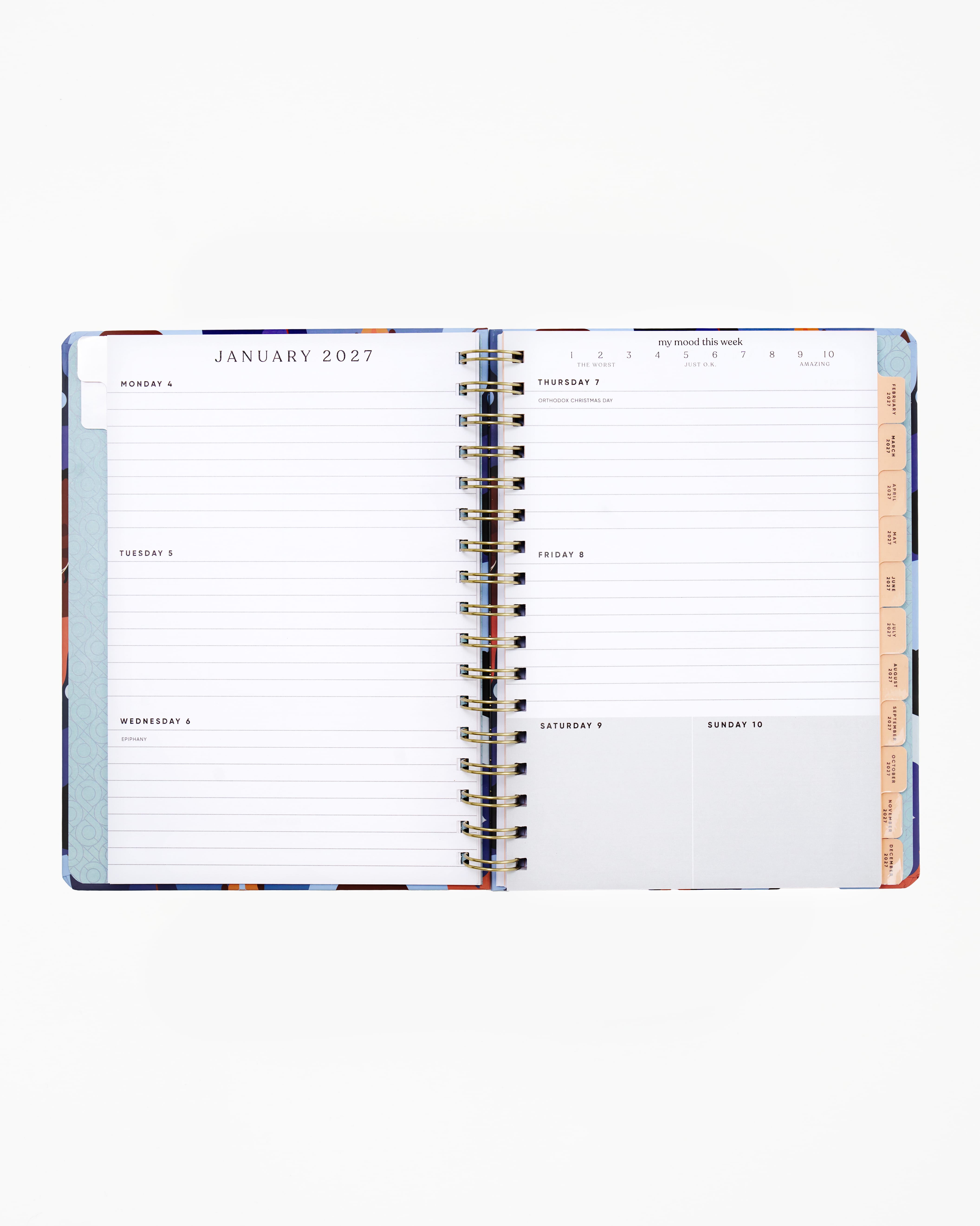 Be Rooted black owned stationery Planner 2027 12 Month Weekly/Monthly Planner - Fresh Starts