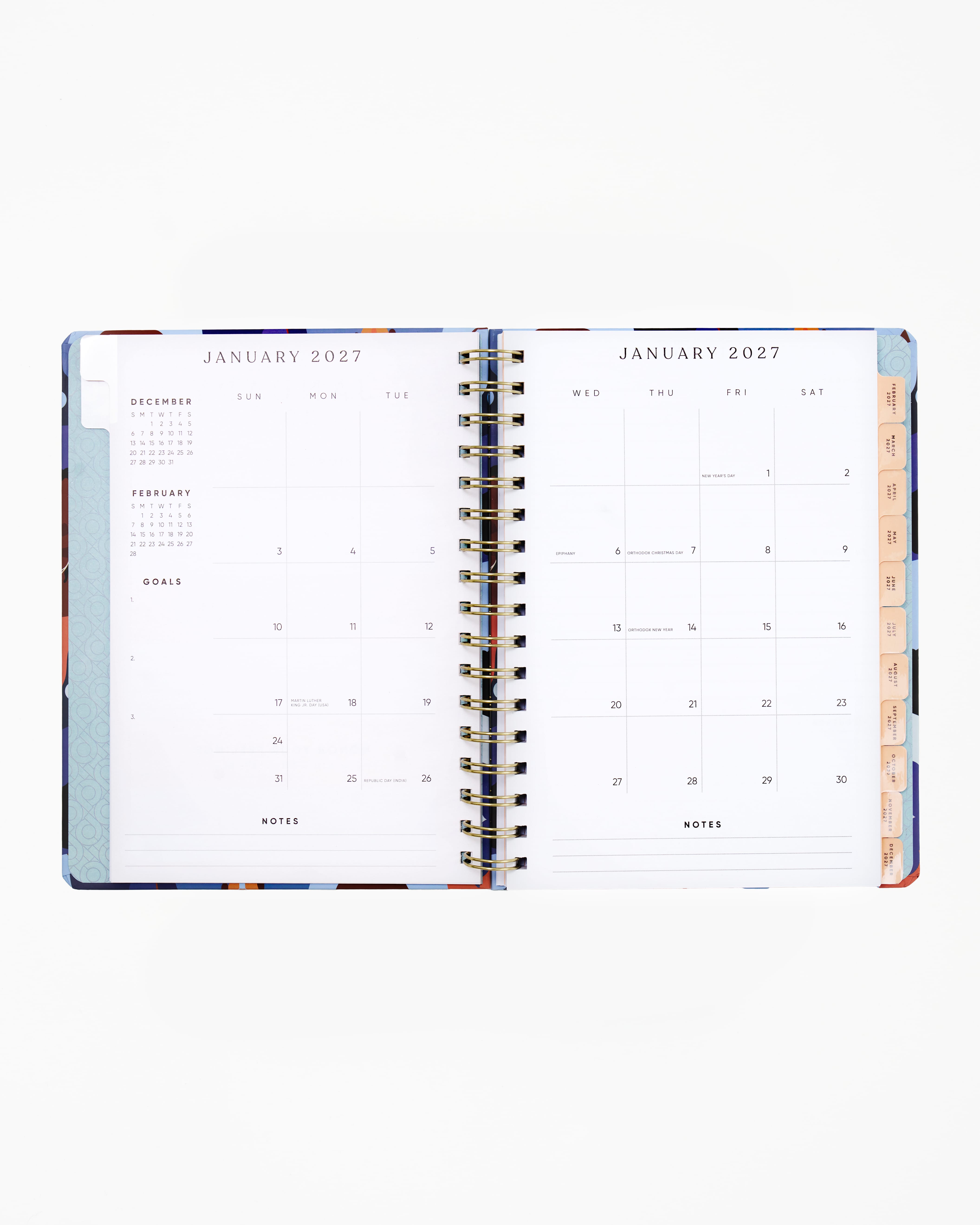 Be Rooted black owned stationery Planner 2027 12 Month Weekly/Monthly Planner - Fresh Starts