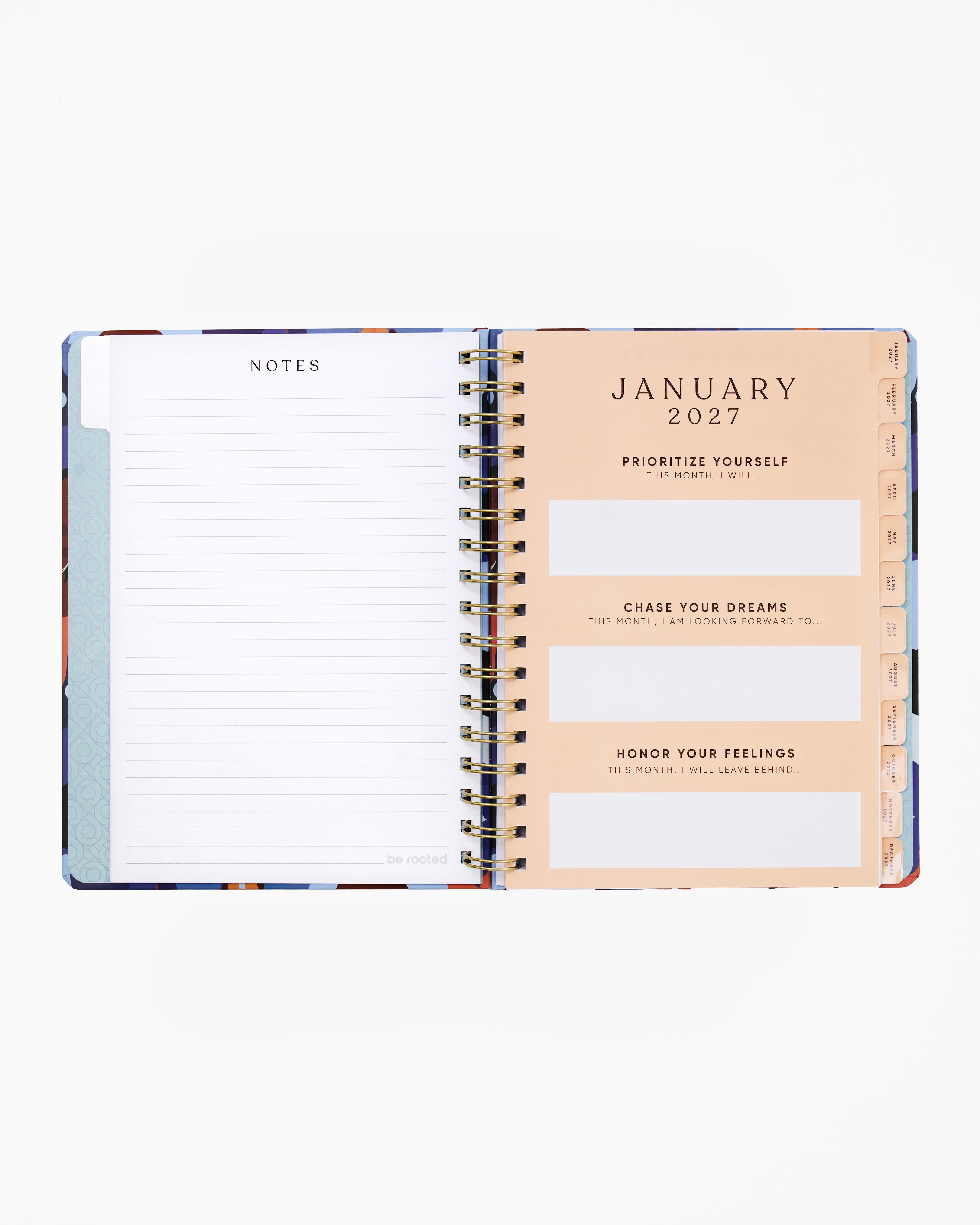Be Rooted black owned stationery Planner 2027 12 Month Weekly/Monthly Planner - Fresh Starts
