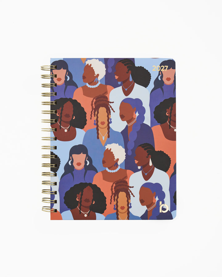 Be Rooted black owned stationery Planner 2027 12 Month Weekly/Monthly Planner - Fresh Starts