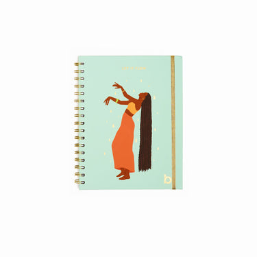 Be Rooted black owned stationery Planner Let It Flow