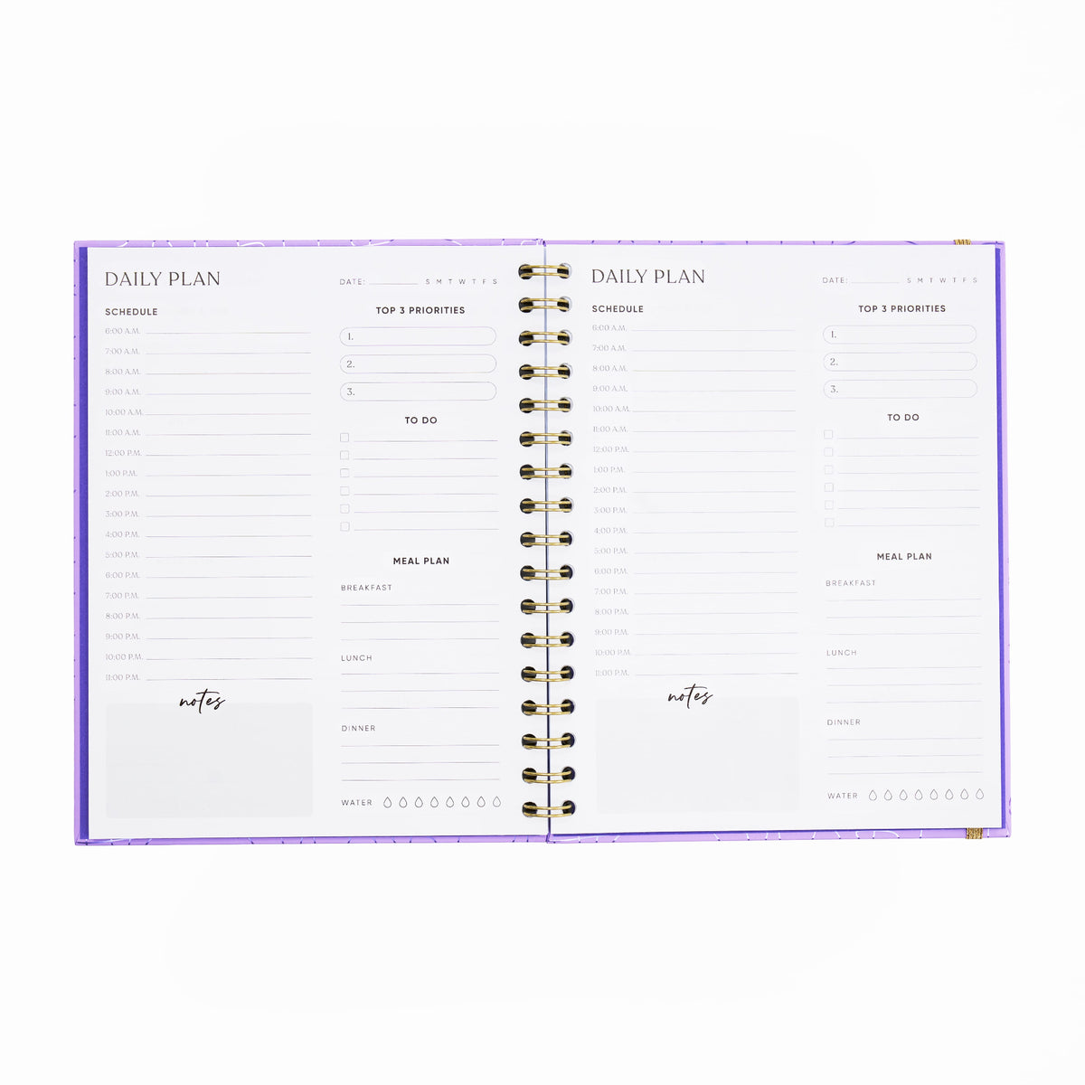 Be Rooted black owned stationery Planner Many Faces Line Art Undated Planner