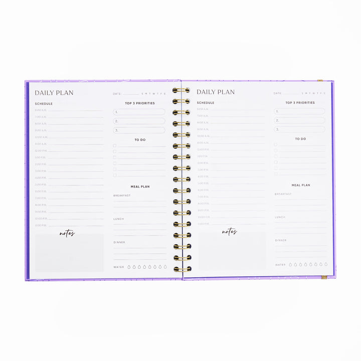Be Rooted black owned stationery Planner Many Faces Line Art Undated Planner