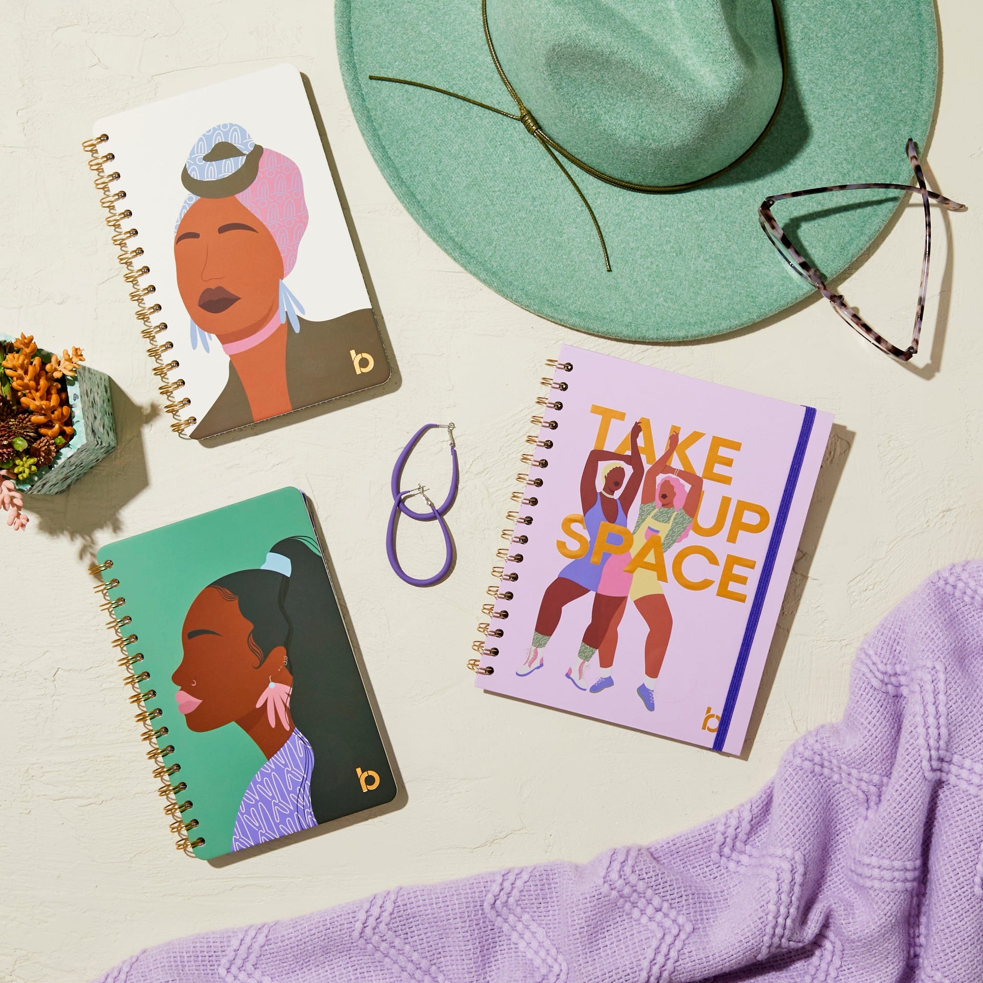Be Rooted black owned stationery Planner Take Up Space