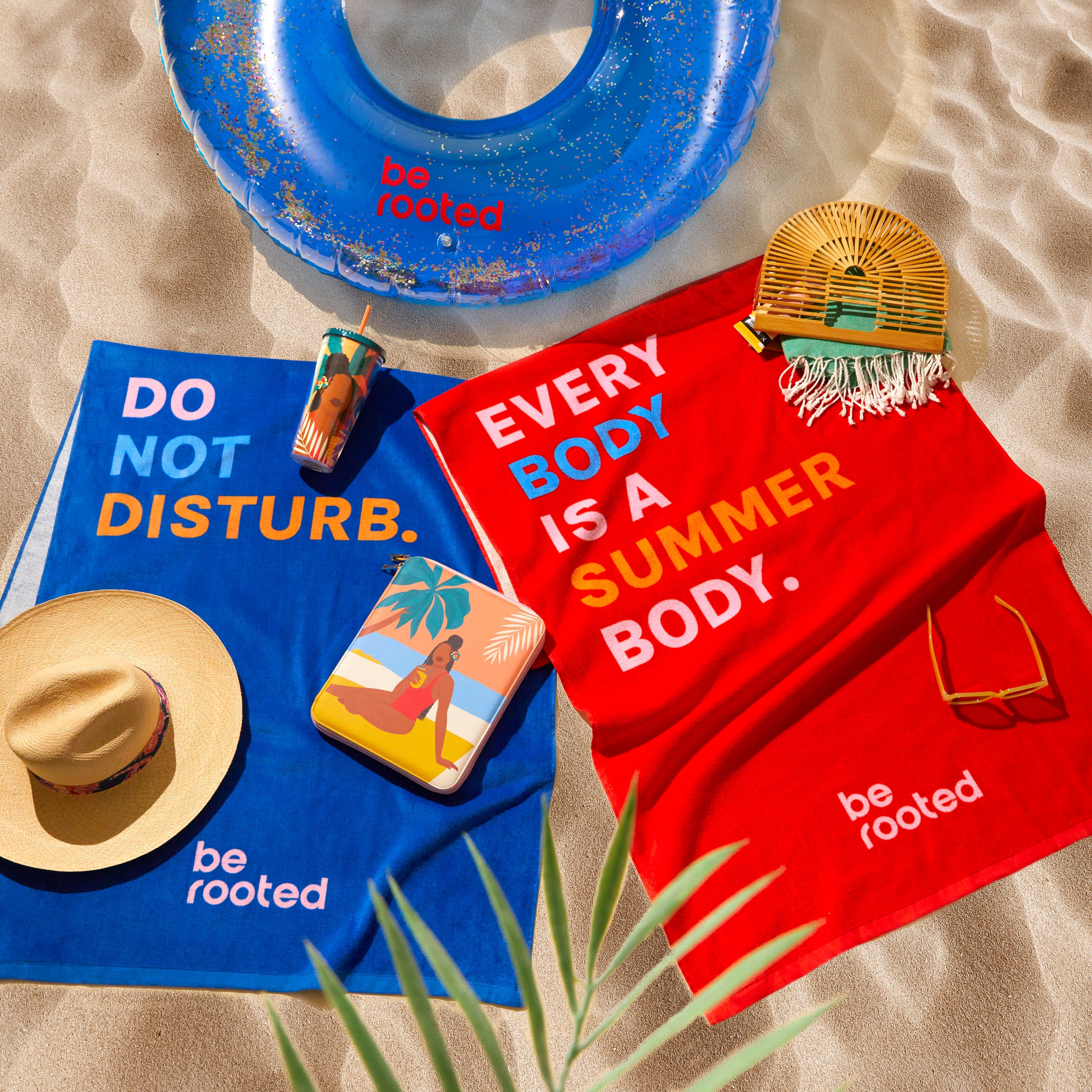 Be Rooted black owned stationery Pool Confetti Adult Pool Donut