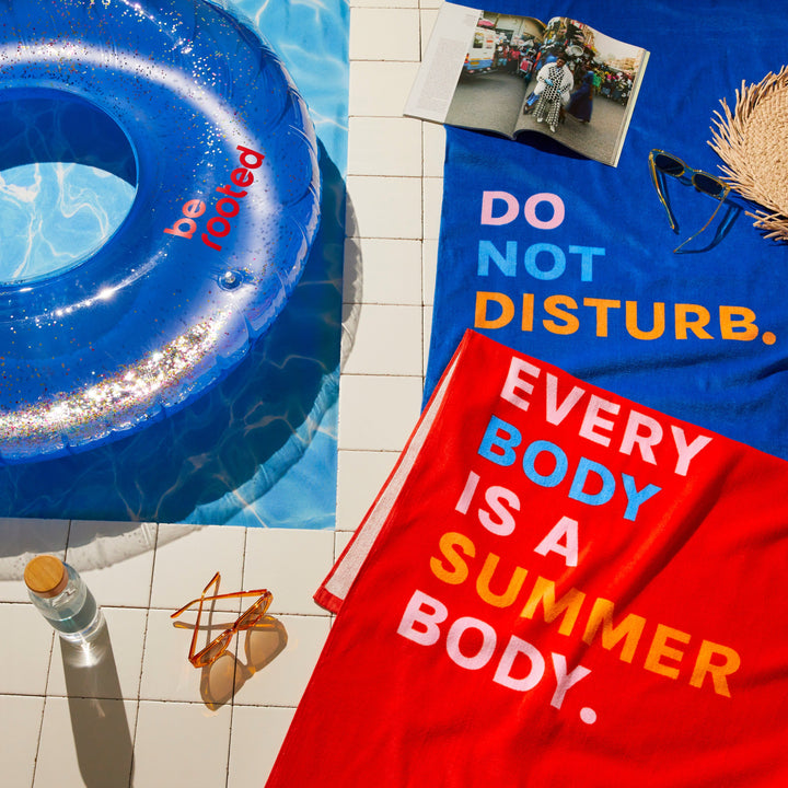 Be Rooted black owned stationery Pool Confetti Adult Pool Donut