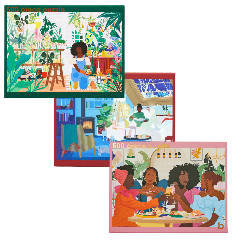 Be Rooted black owned stationery Puzzle Best Seller Puzzle Trio