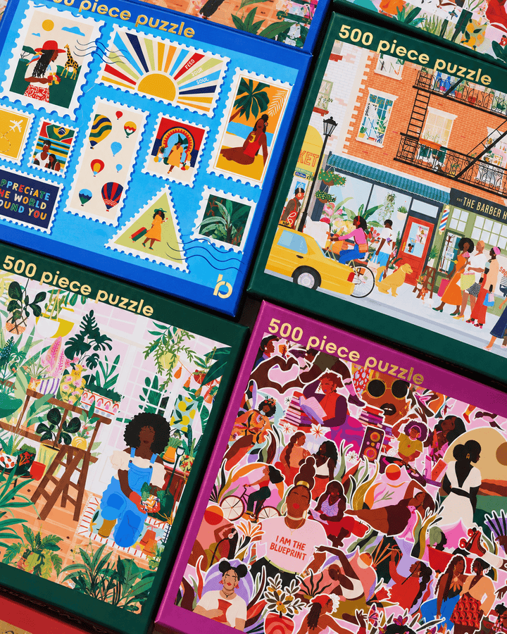 Be Rooted black owned stationery Puzzle Meet Me Uptown Puzzle