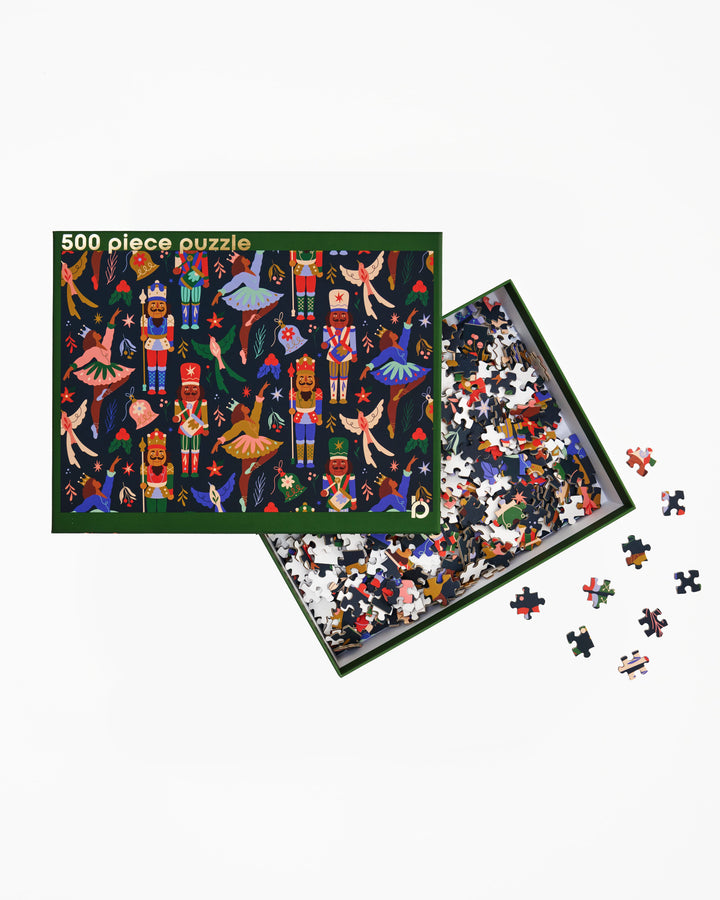 Be Rooted black owned stationery Puzzle Merry Nutcracker Puzzle