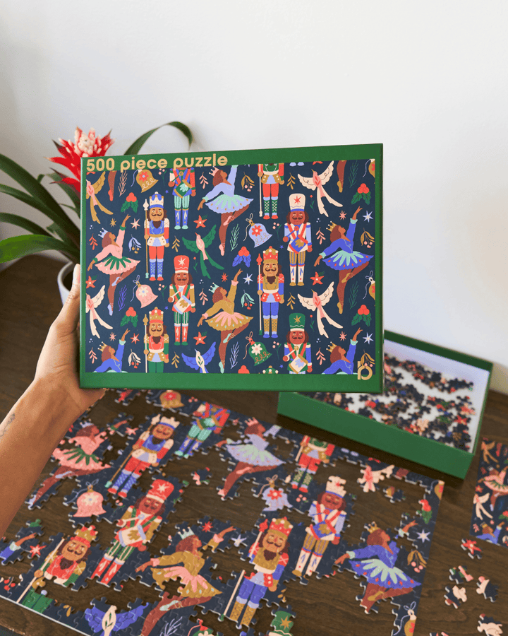 Be Rooted black owned stationery Puzzle Merry Nutcracker Puzzle