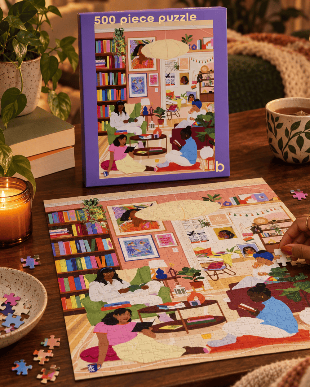 Be Rooted black owned stationery Puzzle Plot Twist Bookclub Puzzle