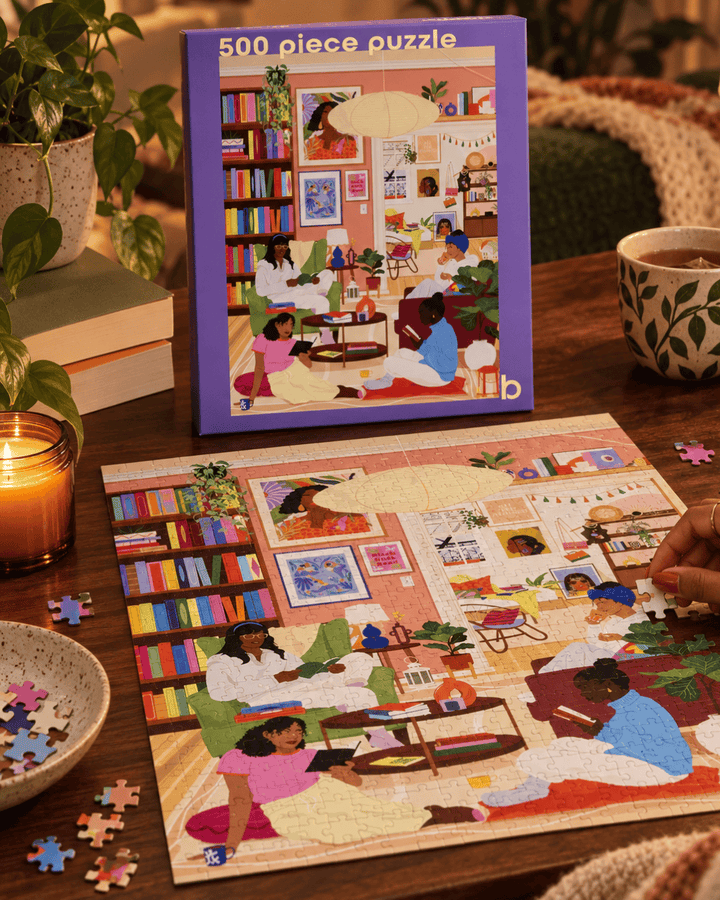 Be Rooted black owned stationery Puzzle Plot Twist Bookclub Puzzle