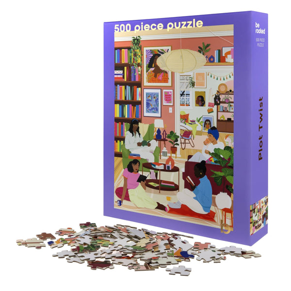 Plot Twist Bookclub Puzzle | Be Rooted