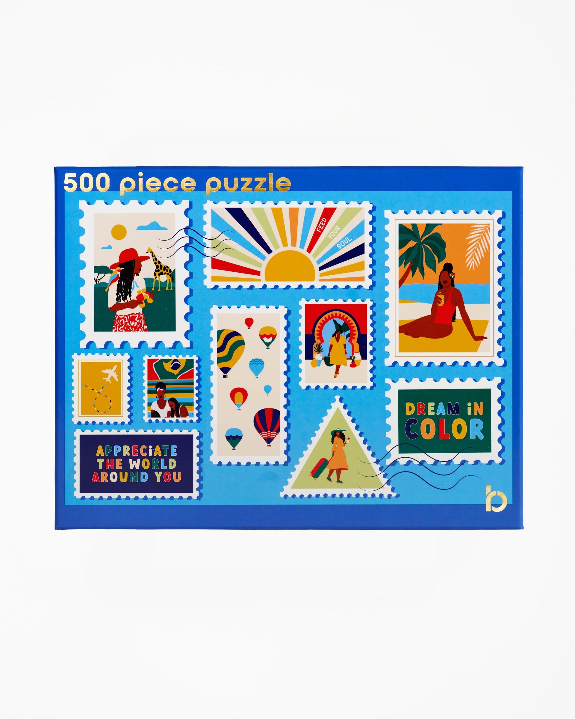 Be Rooted black owned stationery Puzzle Preorder: World Traveler Puzzle