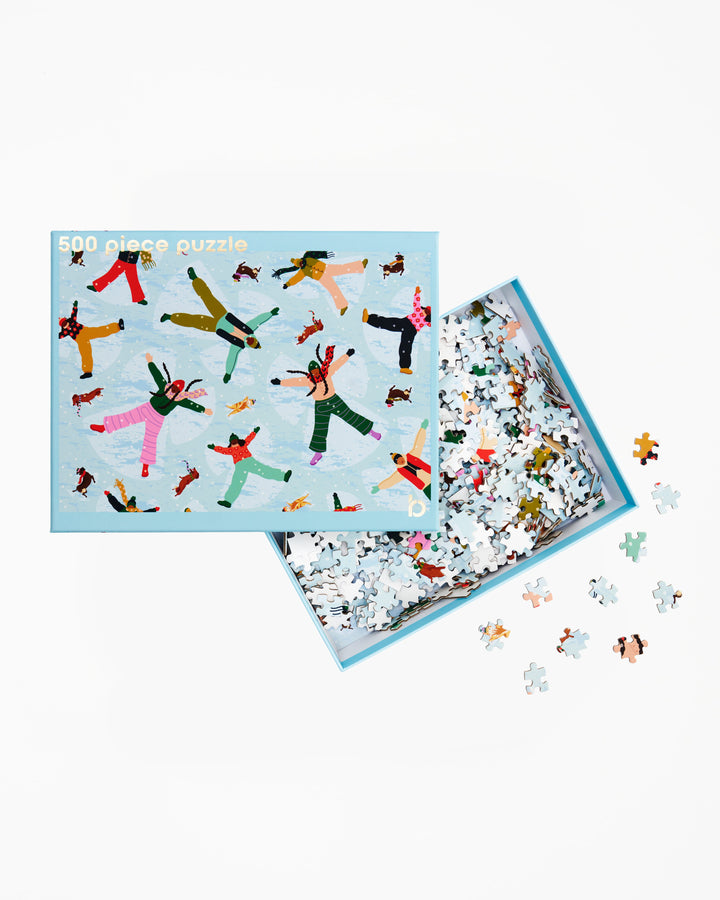 Be Rooted black owned stationery Puzzle Snow Much Fun Puzzle