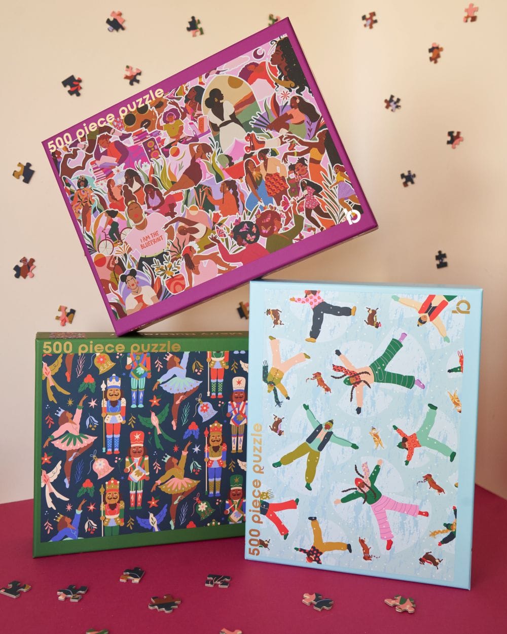 Be Rooted black owned stationery Puzzle Snow Much Fun Puzzle