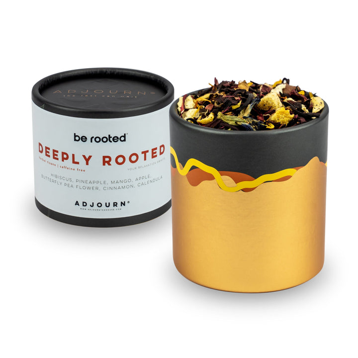 Be Rooted black owned stationery Tea Deeply Rooted Herbal Tea