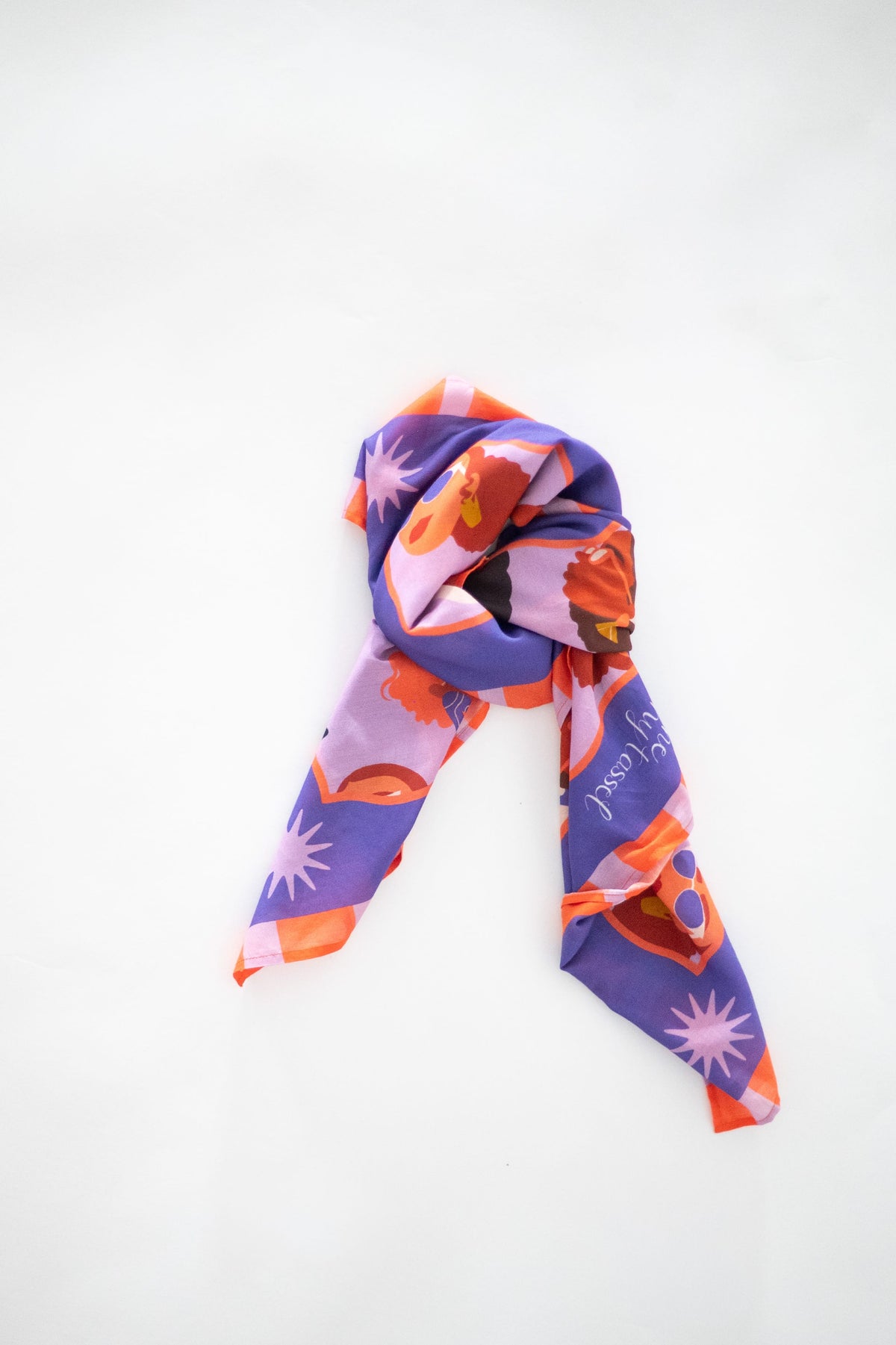 Be Rooted x The Tiny Tassel black owned stationery Accessories The Crowned in Joy Scarf