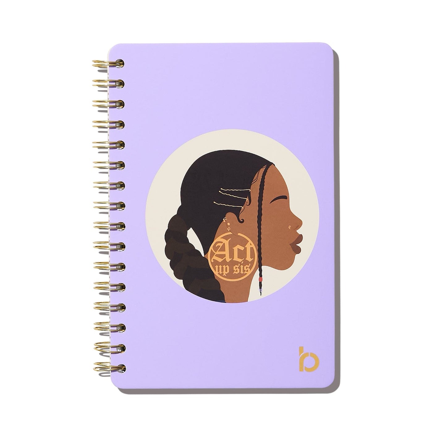 Act Up Sis Lined Spiral Journal