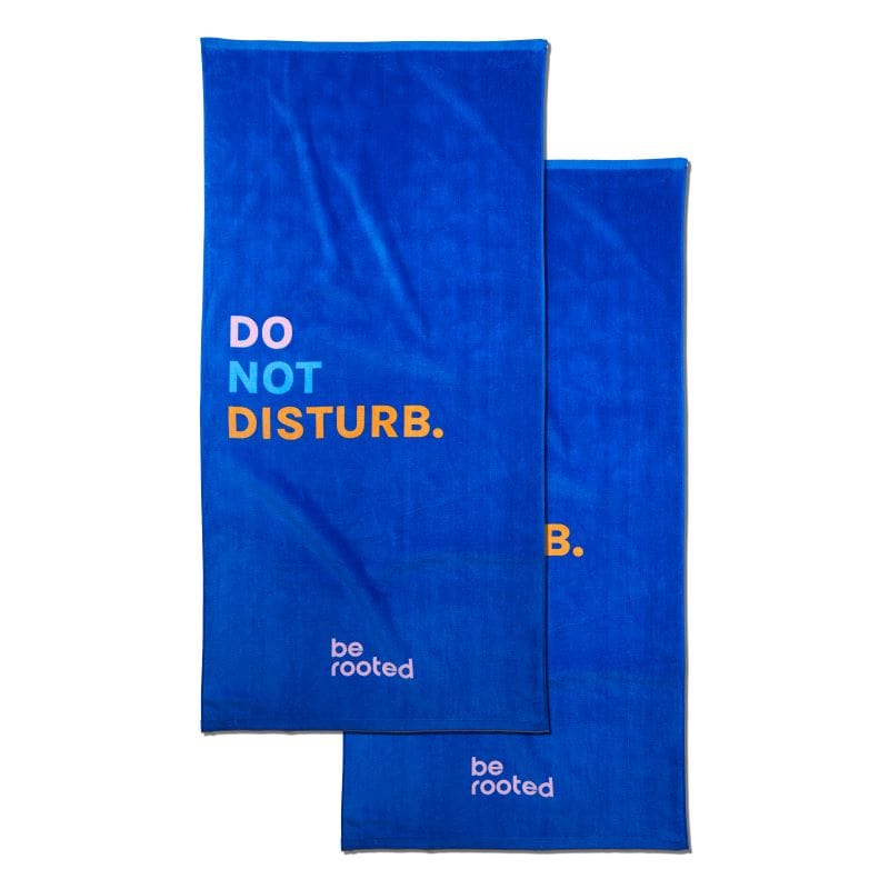 Do Not Disturb Beach Towel - 2 Pack