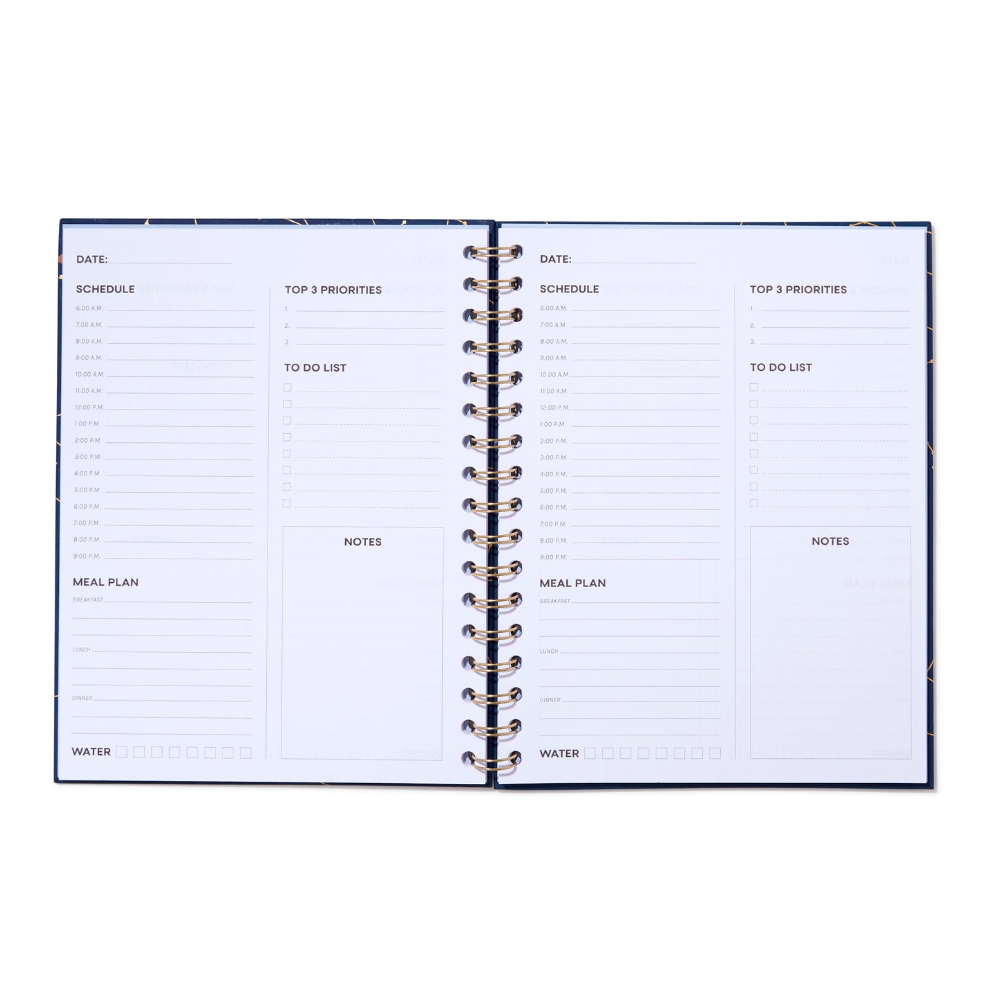 Aligning in the Stars Undated Planner