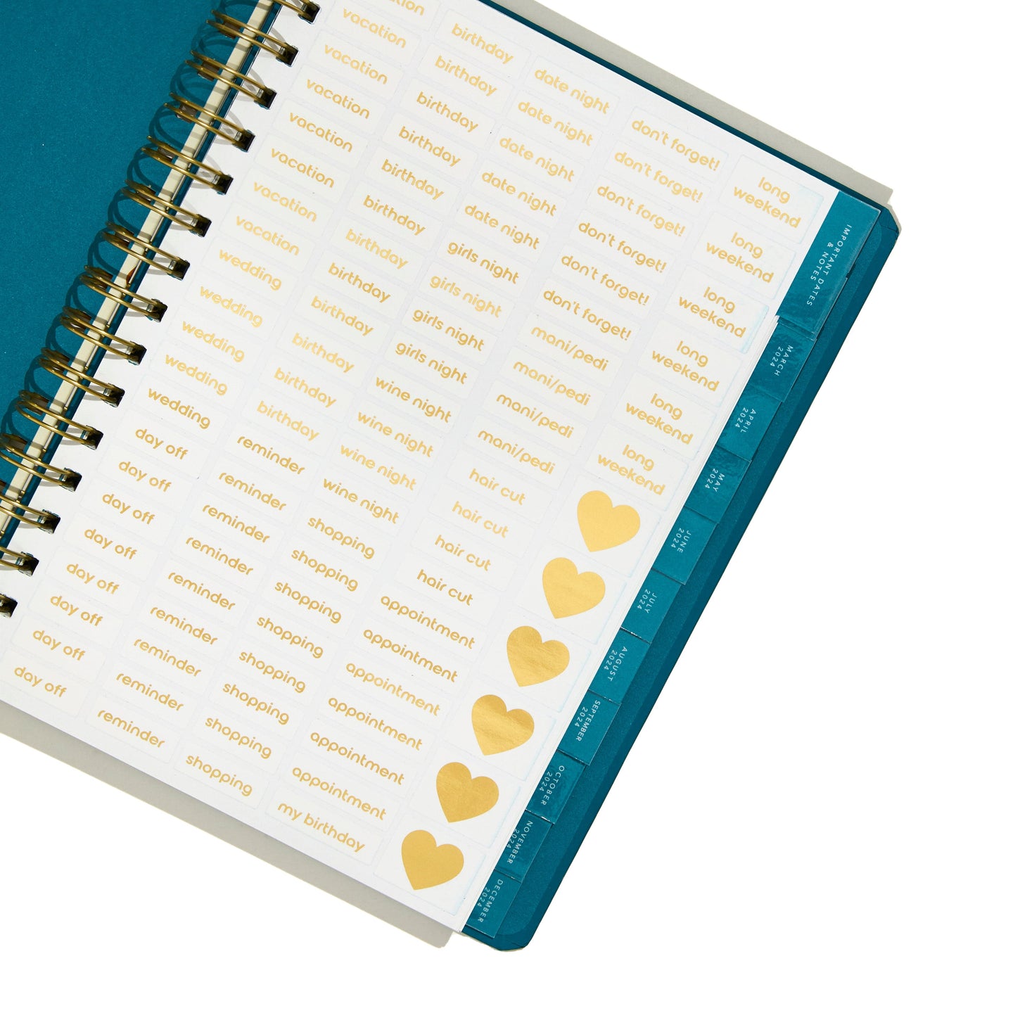 2024 Yearly Planner – Monthly/Weekly View- We All We Got