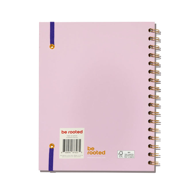 Take Up Space Undated Planner
