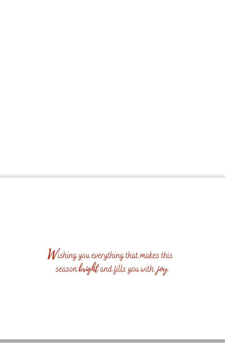 CheerNotes Greeting Cards & Stationery black owned stationery Jingle Belles Christmas Holiday Fashion Card: Single